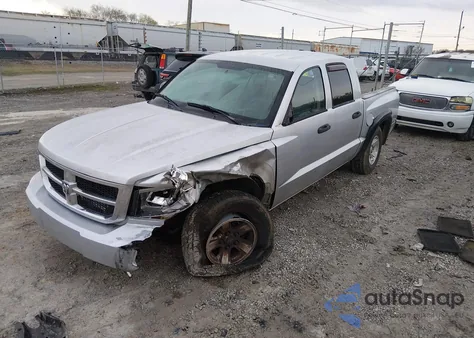 2008 Dodge Dakota Slt z USA, uszkodzony, nr VIN 1D7HW48N38S508011